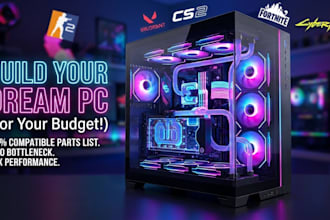 create the perfect custom PC parts list for your budget