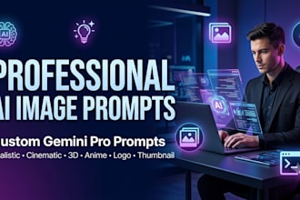 write professional ai prompts for chat gpt and gemini