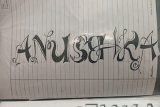 create beautiful custom calligraphy for you
