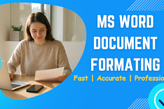 professionally format microsoft word documents