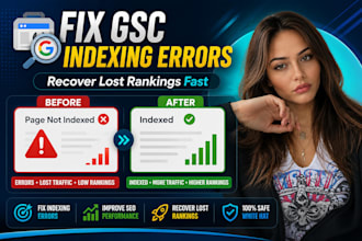 fix google search console index coverage errors and recover seo indexing fast