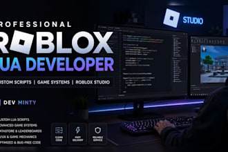 professionally script your roblox game using lua