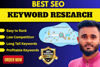 do high profitable seo keyword research with best optimization