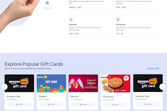 design modern website UI UX in figma