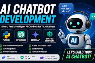 build ai chatbots with python and openai API