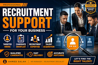 source qualified candidates from linkedin and job boards