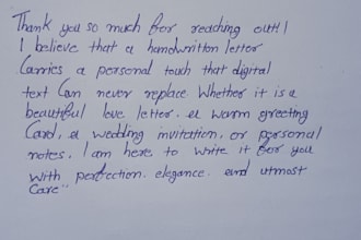 do professional handwriting and assignment writing jobs