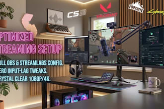 optimize obs for streaming and competitive gaming
