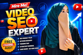 youtube SEO, keyword research, video optimization