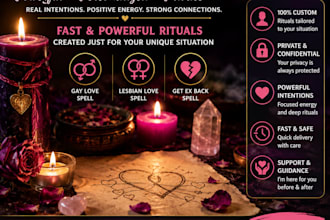 custom spell for fast gay love spell, lesbian love, immediate get ex back spell