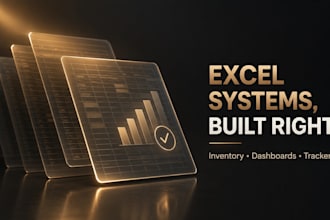 excel inventory tracker for restaurants and cafes