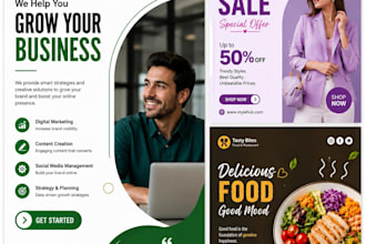 design professional canva social media posts