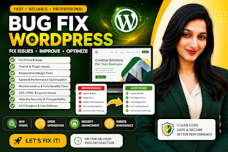 fix wordpress issues, bugs, and woocommerce errors