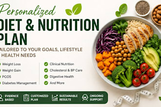 be your certified clinical dietitian for personalized nutrition counselin
