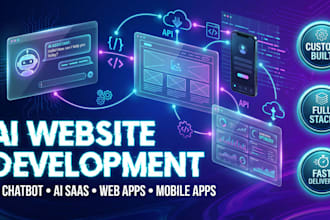 develop ai website, ai chatbot, ai web application, ai software