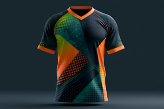 do custom jersey design and 3d sports mockup