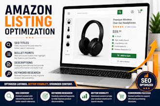 optimize amazon product listings for SEO and conversions