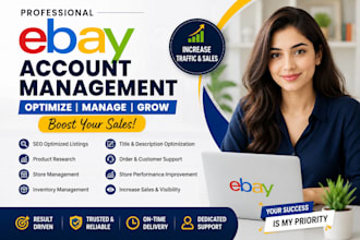 manage your ebay store, optimize listings, and boost sales