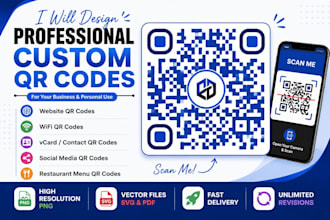 design professional custom qr code generator