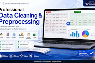 clean, preprocess, and prepare your dataset for machine learning using python