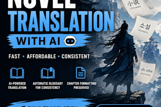 translate novels from any language with ai