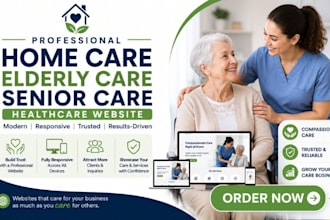 home care website elderly care senior care healthcare home care website