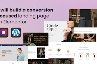 build a conversion focused landing page in elementor