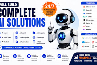 build ai agent ai voice ai copilot rag ai chatbot ai web app system integration
