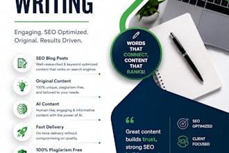 write SEO blog posts and articles in simple english