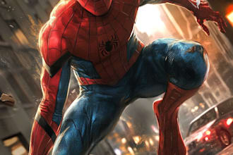 do a superhero comic