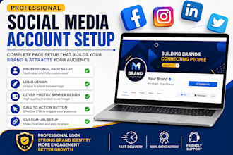 set up your professional business pages