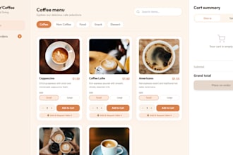 built responsive website or landing page