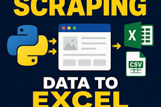 create python web scraper to extract data from websites