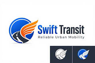 create wonderful and excellent transportation logo design