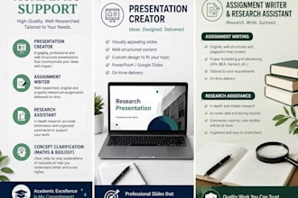 provide academic support by writing assignments and clarifying concepts