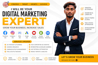 digital marketing and canva design expert