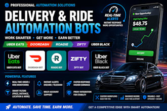 reactivate uber eats bot, roadie bot, doordash bot, zifty bot, uber black bot