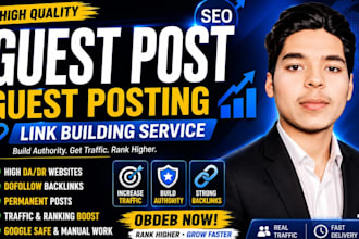 build high quality saas guest post backlinks