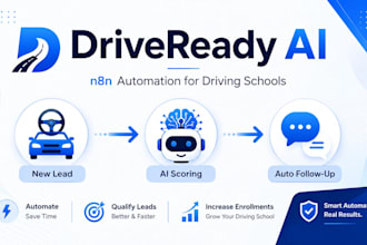build an ai lead and student management automation for driving schools
