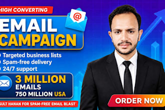 do bulk email marketing, email blast and targeted email campaign