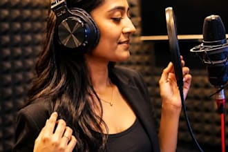 be your professional female singer songwriter in english, arabic and french