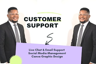 be your professional customer support and social media design specialist