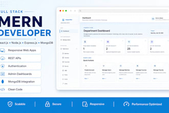 develop a full stack mern web application with react node and mongodb