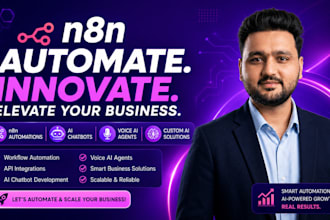 develop custom ai solutions, n8n automations, ai chatbots, voice ai agents