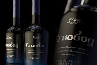design your wine, beer, whisky, gin, and vodka bottle label and packaging