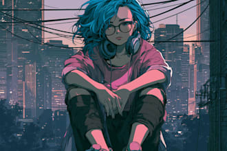 create custom anime album cover art that grabs attention