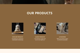 skincare website organic skincare website skincare shopify store beauty website