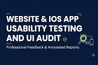 user test your website and ios app