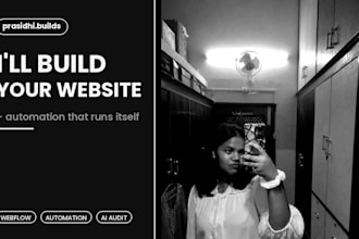 build a premium business website with smart automation