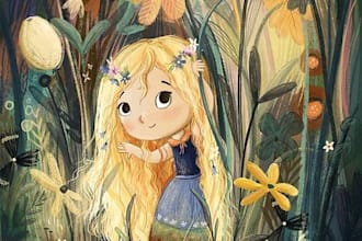 illustrate children story book illustration, story book, book illustration